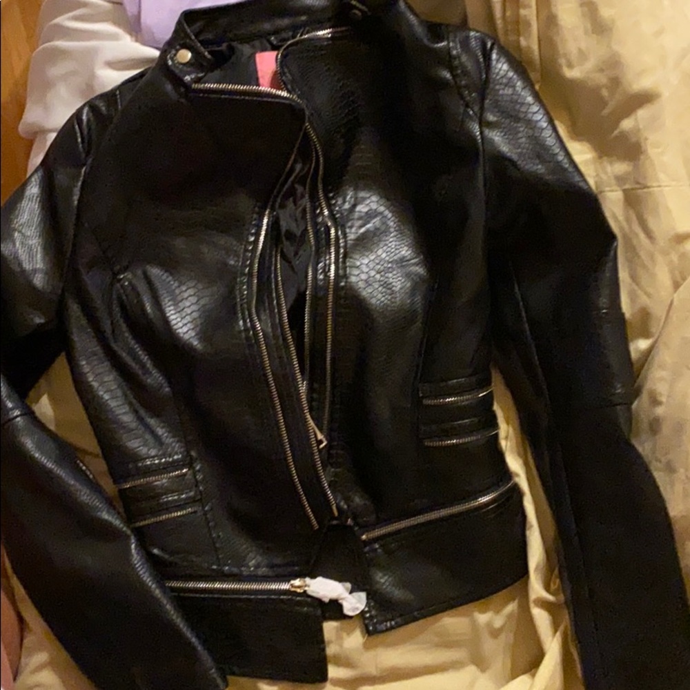 Black leather jacket from Akira